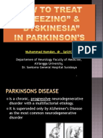 How To Treat Freezing & Dyskinesia in Parkinson CNE 2015