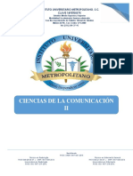 Ciencias de La Comunicacion II