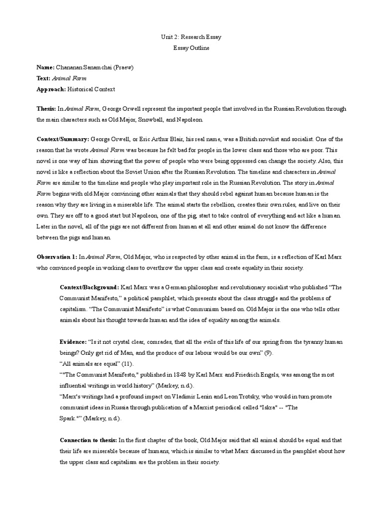 The Communist Manifesto Essays