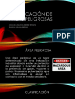 Clasificacion de Areas Peligrosas