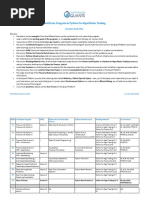 Algo Cert Study Plan 2018