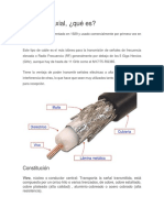 Cable Coaxial