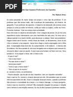 Proponho Que Sejamos Professores de Espantos