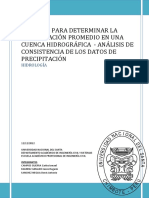 MÉTODOS PARA DETERMINAR LA PRECIPITACIÓN PROMEDIO EN UNA CUENCA HIDROGRÁFICA - ANÁLISIS DE CONSISTENCIA DE LOS DATOS DE PRECIPITACIÓN.pdf