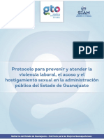 Protocolo Acoso en Estado de Guanajuato