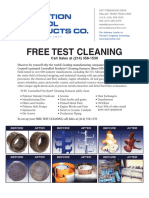 Free Test Cleaning