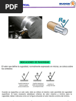 Simbología de Rugosidad en Dibujo Técnico | PDF