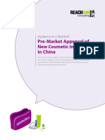 Pre-Market Approval of New Cosmetic Ingredients in China: Guidance in A Nutshell