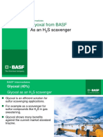 BASF Glyoxal As An H2S Scavenger