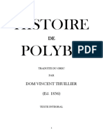 160 Histoire de Polybe Intégral (13 Tomes)