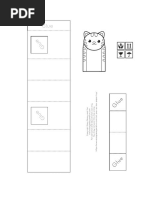 Cat Pop Up Box Paper Craft Templates PDF