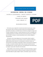  Interculturalidad en El Ecuador