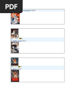Listanime | PDF | Csi: Crime Scene Investigation | Leisure