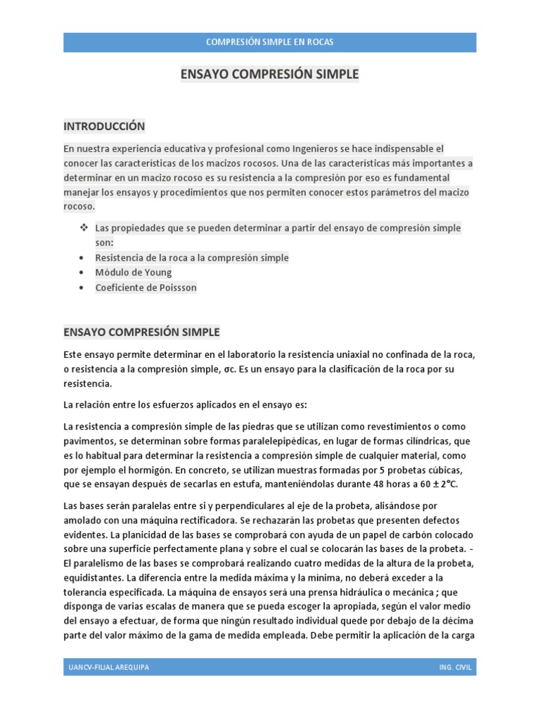 Ensayo Comprensión Simple | PDF | Resistencia Eléctrica y Conductancia ...
