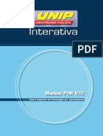 Manual PIM VIII Agronegócio