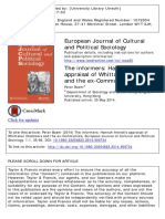 European Journal of Cultural and Political Sociology: Click For Updates