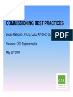 2011 Commissioning Best Practices