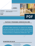 Políticas y Programas de los Derechos del Niño y Adolescente