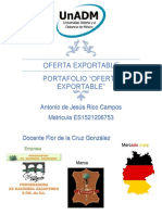 Portafolio "Oferta Exportable" 1
