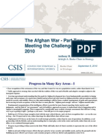 AfghanWarStatus-II Challenges