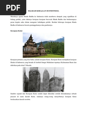 Kliping Candi Hindu Budha Di Indonesia Lukisan