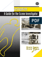 Death Investigation A Guide For The Scene Investigator