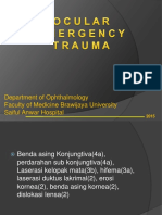 Department of Ophthalmology Faculty of Medicine Brawijaya University Saiful Anwar Hospital