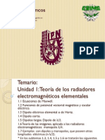 Teoría de Los Radiadores Electromagnéticos Elementales