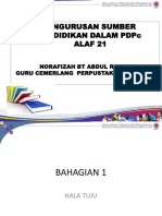 Pengurusan Sumber Dan Program Pend Dalam PDPC 21