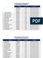 Jadwal Tes Pertamina EP 7 Des 2016 POLSRI