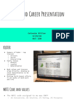 Major and Career Presentation