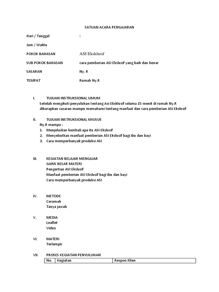 Sap Postpartum | PDF | Pengembangan Diri | Kesehatan Holistik
