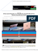 Ipad and Ipad Pro vs. MacBook and MacBook Pro - Which Should You Buy - IMore