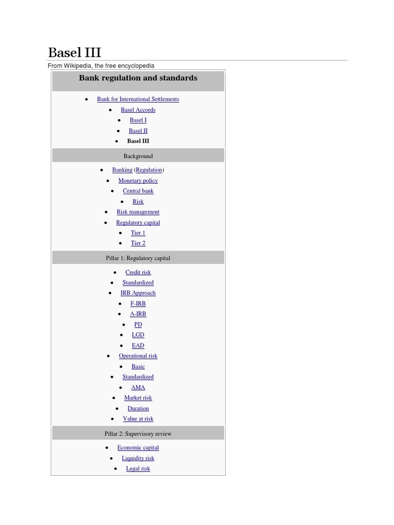 Which Banks Are Basel 3 Compliant-International Regulation Explained