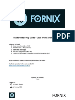 FORNIX Masternode Setup Guide