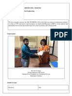 Project Fair Report Format