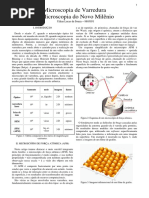 Microscopia de Varredura