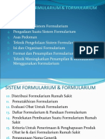 Materi Kuliah Sistem Formularium & Formularium Unjani, Unpad, Itb