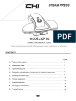 An 01 en Necchi Sp80 Kompakte Dampfbuegelpresse