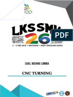 CNC Turning - Deskripsi Teknis 2018