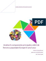 Proiect AD Raportul Fericirii Mondiale