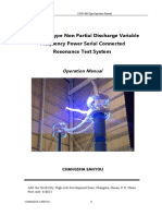 SYFP-300 Type Non Partial Discharge Variable Frequency Power Serial Connected Resonance Test System