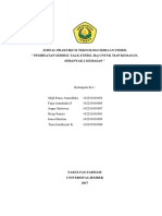 Jurnal Praktikum Teknologi Sediaan Steril