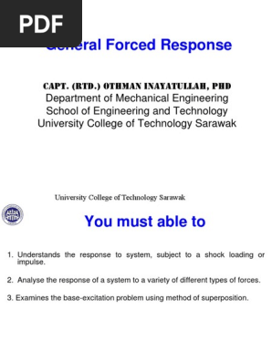 General Forced Response Part 1 Laplace Transform Mathematical Concepts