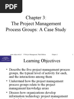 Chap03 The Project Management Process Groups A Case Study