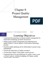 Project Quality Management: 1 WWW - Cahyo.web - Id IT Project Management, Third Edition Chapter 8