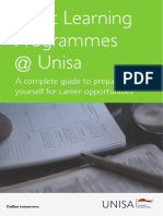 Career Short Learning Programmes Unisa