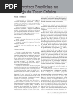 II DIretrizes Brasileiras no manejo da tosse crônica