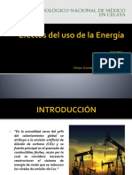 Efectos Del Uso de La Energía