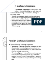 Foreign Exchange Exposure Is A Measure of The